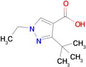 3-Tert-butyl-1-ethyl-1h-pyrazole-4-carboxylic acid