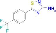 5-[4-(trifluoromethyl)phenyl]-1,2,4-thiadiazol-3-amine