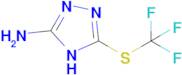 5-[(trifluoromethyl)sulfanyl]-4H-1,2,4-triazol-3-amine