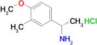 (s)-1-(4-Methoxy-3-methylphenyl)ethanamine hydrochloride