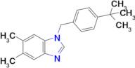 1-[(4-tert-butylphenyl)methyl]-5,6-dimethyl-1h-1,3-benzodiazole