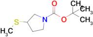 Tert-butyl 3-(methylthio)pyrrolidine-1-carboxylate