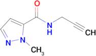 1-Methyl-n-(prop-2-yn-1-yl)-1h-pyrazole-5-carboxamide