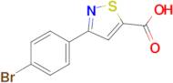 3-(4-Bromophenyl)isothiazole-5-carboxylic acid