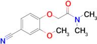 2-(4-Cyano-2-methoxyphenoxy)-n,n-dimethylacetamide