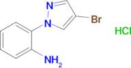 2-(4-Bromo-1h-pyrazol-1-yl)aniline hydrochloride