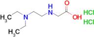 2-{[2-(diethylamino)ethyl]amino}acetic acid dihydrochloride