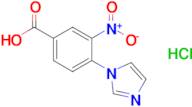 4-(1h-Imidazol-1-yl)-3-nitrobenzoic acid hydrochloride