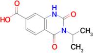 2,4-Dioxo-3-(propan-2-yl)-1,2,3,4-tetrahydroquinazoline-7-carboxylic acid