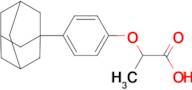 2-[4-(adamantan-1-yl)phenoxy]propanoic acid
