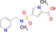 1-Methyl-4-[methyl(pyridin-3-ylmethyl)sulfamoyl]-1h-pyrrole-2-carboxylic acid