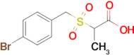 2-[(4-bromophenyl)methanesulfonyl]propanoic acid