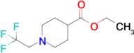 Ethyl 1-(2,2,2-trifluoroethyl)piperidine-4-carboxylate