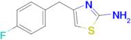 4-[(4-fluorophenyl)methyl]-1,3-thiazol-2-amine