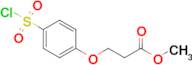 Methyl 3-[4-(chlorosulfonyl)phenoxy]propanoate