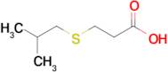 3-[(2-methylpropyl)sulfanyl]propanoic acid