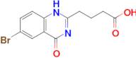 4-(6-bromo-4-oxo-1,4-dihydroquinazolin-2-yl)butanoic acid