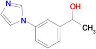 1-[3-(1h-imidazol-1-yl)phenyl]ethan-1-ol