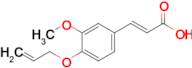 (2e)-3-[3-methoxy-4-(prop-2-en-1-yloxy)phenyl]prop-2-enoic acid