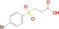 3-(4-Bromobenzenesulfonyl)propanoic acid