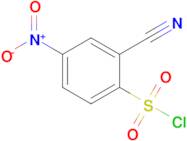 2-Cyano-4-nitrobenzene-1-sulfonyl chloride