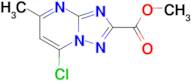 Methyl 7-chloro-5-methyl-[1,2,4]triazolo[1,5-a]pyrimidine-2-carboxylate