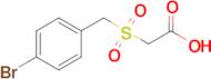 2-[(4-bromophenyl)methanesulfonyl]acetic acid