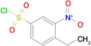 4-Ethyl-3-nitrobenzene-1-sulfonyl chloride