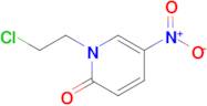 1-(2-Chloroethyl)-5-nitro-1,2-dihydropyridin-2-one