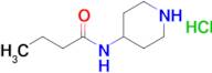 n-(Piperidin-4-yl)butanamide hydrochloride