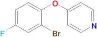 4-(2-Bromo-4-fluorophenoxy)pyridine