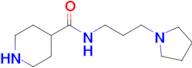 n-[3-(pyrrolidin-1-yl)propyl]piperidine-4-carboxamide