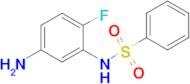 n-(5-Amino-2-fluorophenyl)benzenesulfonamide