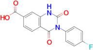 3-(4-Fluorophenyl)-2,4-dioxo-1,2,3,4-tetrahydroquinazoline-7-carboxylic acid