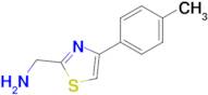 [4-(4-methylphenyl)-1,3-thiazol-2-yl]methanamine