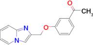 1-(3-{imidazo[1,2-a]pyridin-2-ylmethoxy}phenyl)ethan-1-one