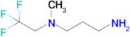 (3-Aminopropyl)(methyl)(2,2,2-trifluoroethyl)amine