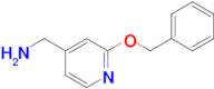 [2-(benzyloxy)pyridin-4-yl]methanamine