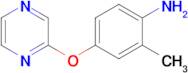 2-Methyl-4-(pyrazin-2-yloxy)aniline