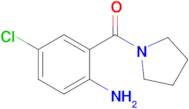 4-Chloro-2-(pyrrolidine-1-carbonyl)aniline