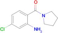 5-Chloro-2-(pyrrolidine-1-carbonyl)aniline