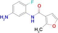 n-(5-Amino-2-fluorophenyl)-2-methylfuran-3-carboxamide