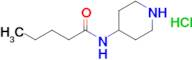 n-(Piperidin-4-yl)pentanamide hydrochloride