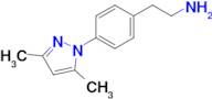 2-[4-(3,5-dimethyl-1h-pyrazol-1-yl)phenyl]ethan-1-amine