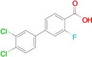 4-(3,4-Dichlorophenyl)-2-fluorobenzoic acid