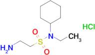 2-Amino-n-cyclohexyl-n-ethylethane-1-sulfonamide hydrochloride