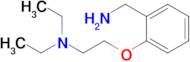 {2-[2-(diethylamino)ethoxy]phenyl}methanamine