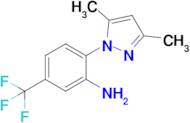 2-(3,5-Dimethyl-1h-pyrazol-1-yl)-5-(trifluoromethyl)aniline