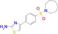 4-[4-(azepane-1-sulfonyl)phenyl]-1,3-thiazol-2-amine