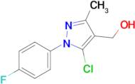 [5-chloro-1-(4-fluorophenyl)-3-methyl-1h-pyrazol-4-yl]methanol